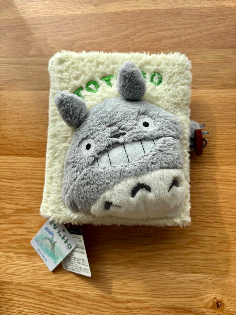 【タグ付／絶版レア】となりのトトロ フォトアルバム ネコバスぬいぐるみおまけ付