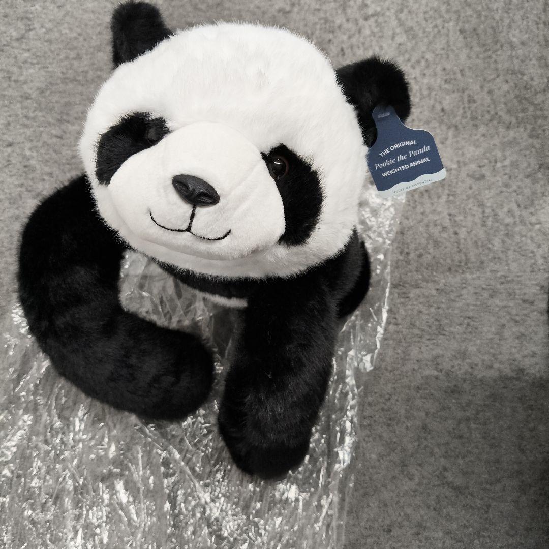 パンダ ぬいぐるみ タグ付き 前肢は立つことができる