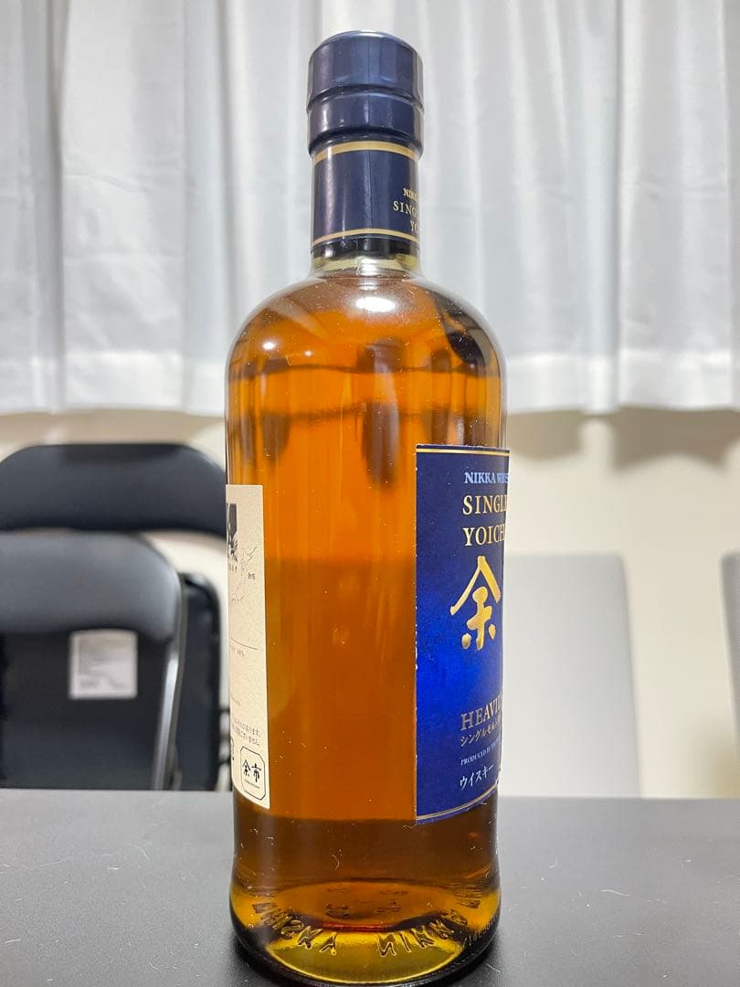 NIKKAのシングルモルト余市　ヘビリーピーテッド　46%