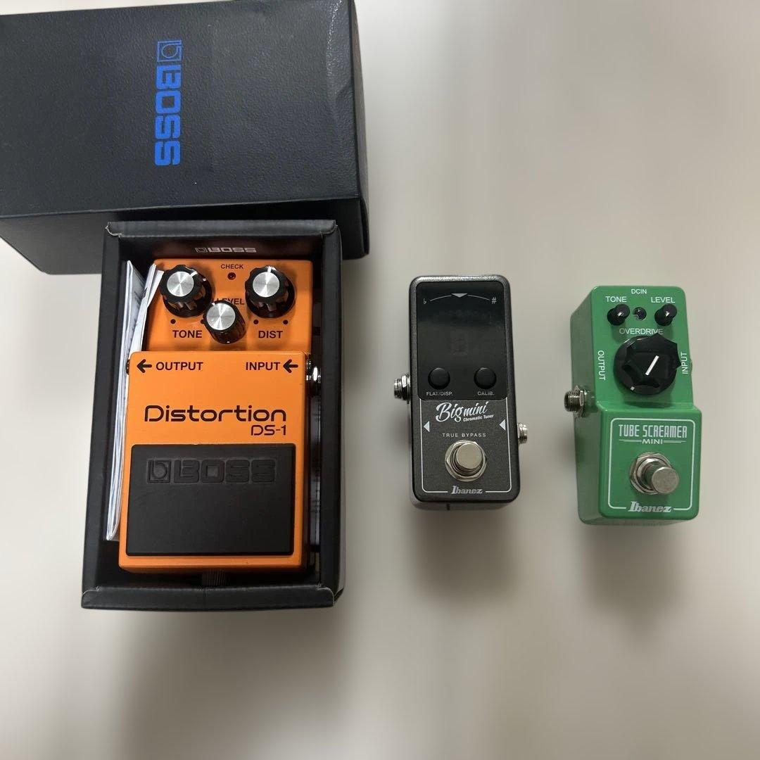 エフェクターセットDS-1 Bigmini TS mini