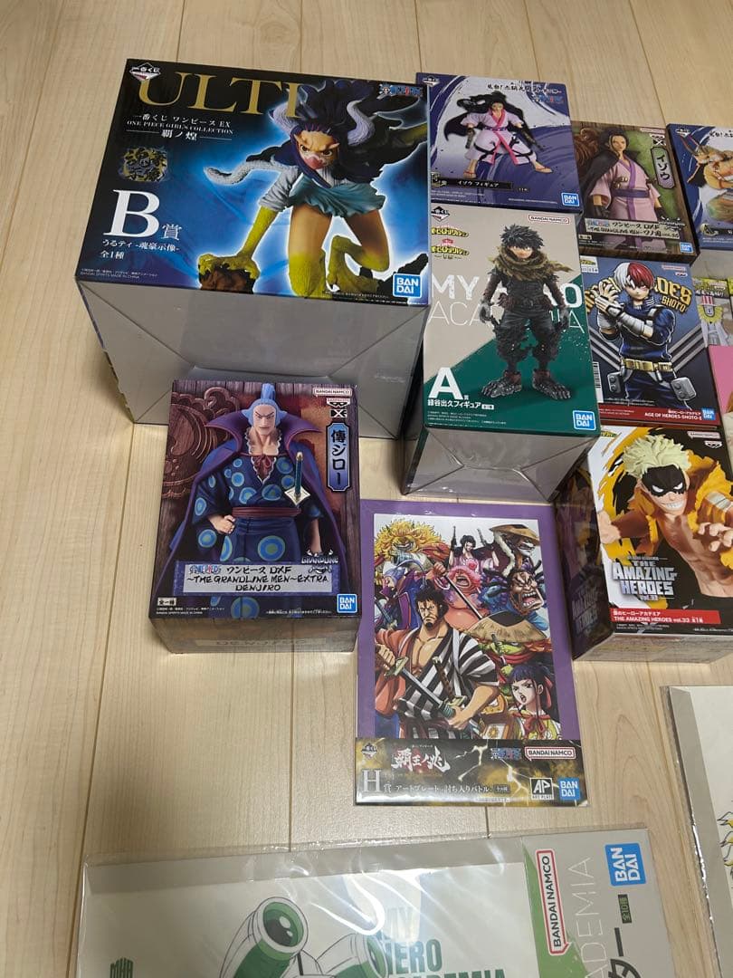 ヒロアカ ワンピース フィギュア セット ポスター