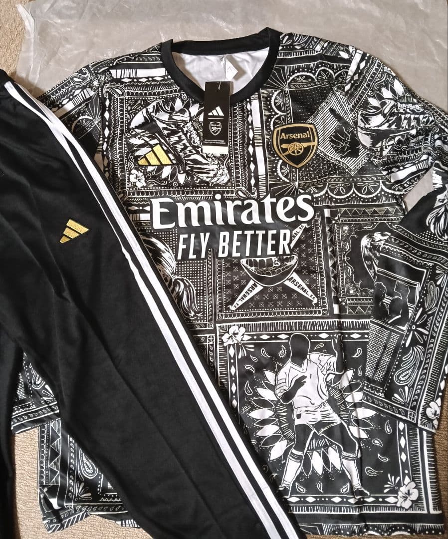 アーセナル プレマッチユニフォーム Lサイズ 新品