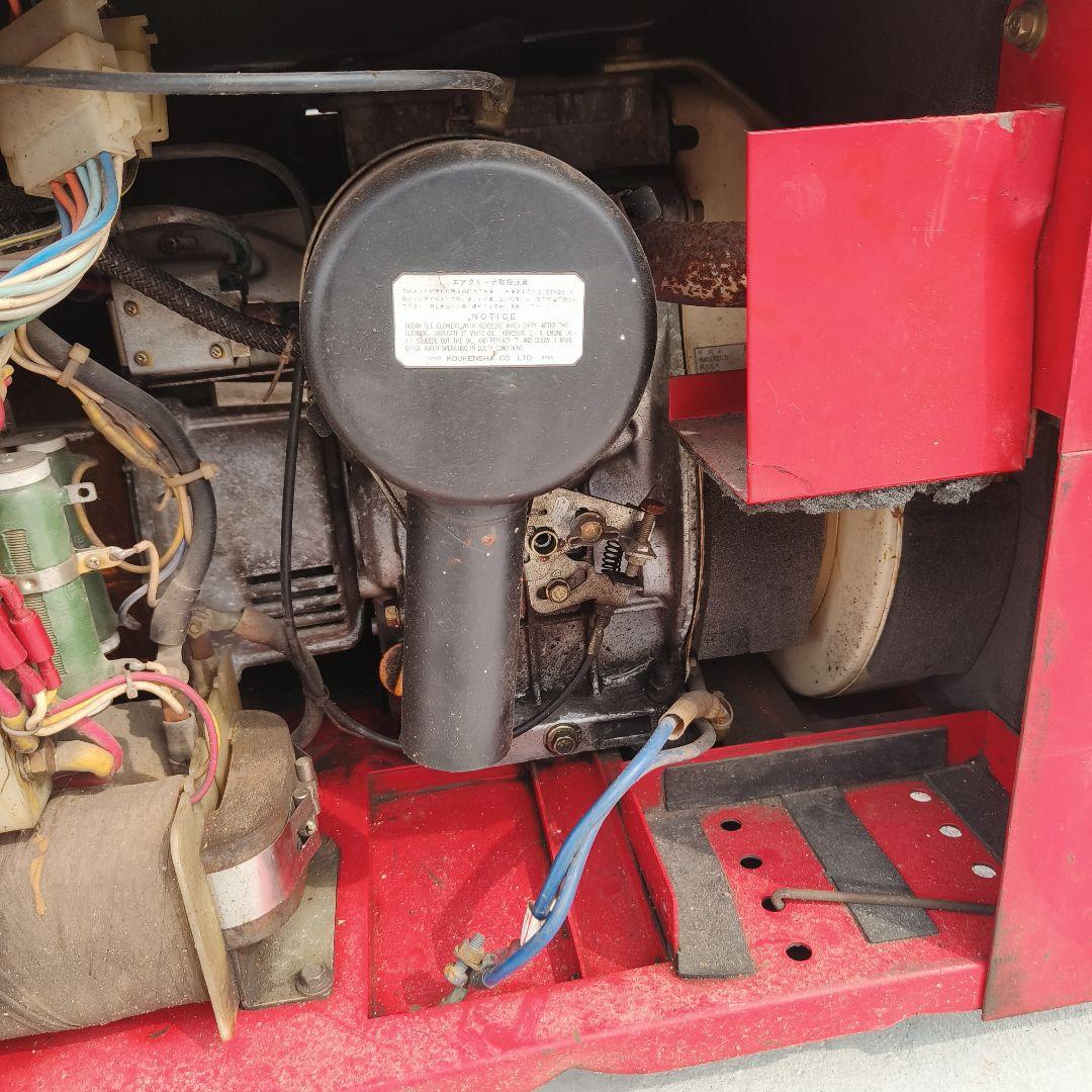 新ダイワ EGW145M 発電機 溶接機 shindaiwa エンジン動画あり