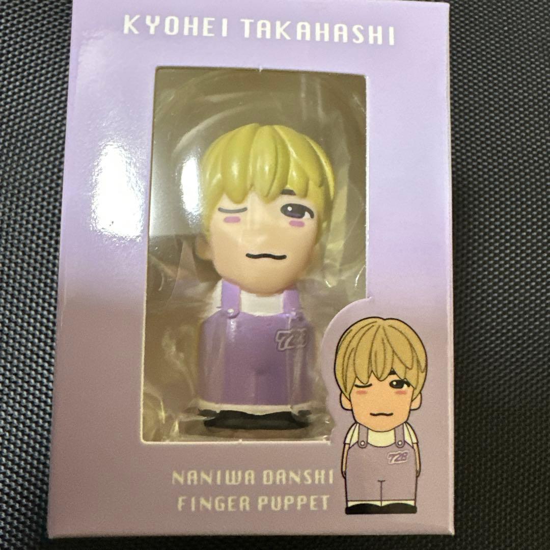 未開封　なにわ男子　指人形7個 箱色褪せ日焼け有　Alpha銀テープと紙吹雪付