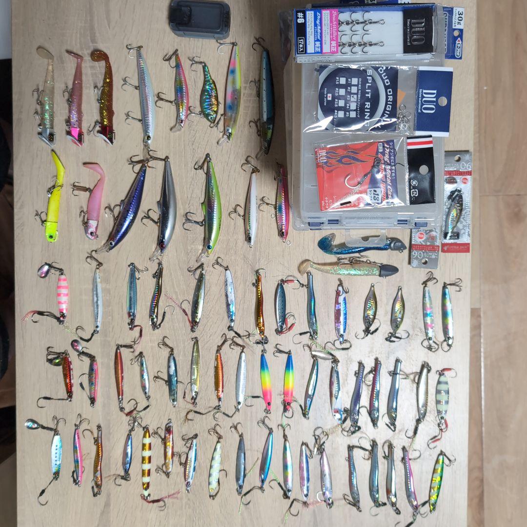 サーフ用ルアー75個セット　20〜40グラム