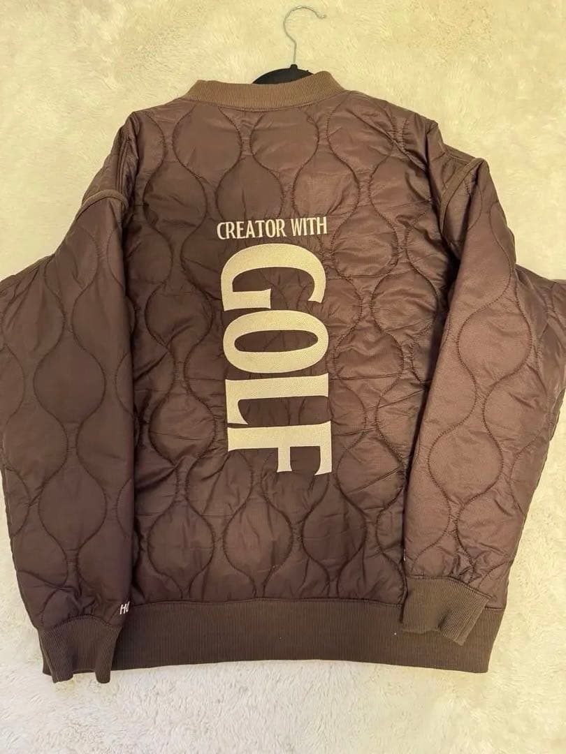 THURSDAY GOLF ブラウンセットアップ 新品未使用　ゴルフウェア　春