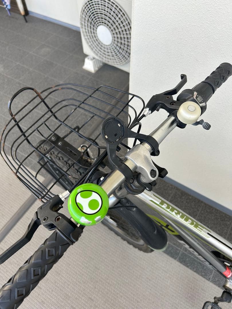 値下げします美品24インチ子供自転車 アサヒドライド シルバー マウンテンバイク