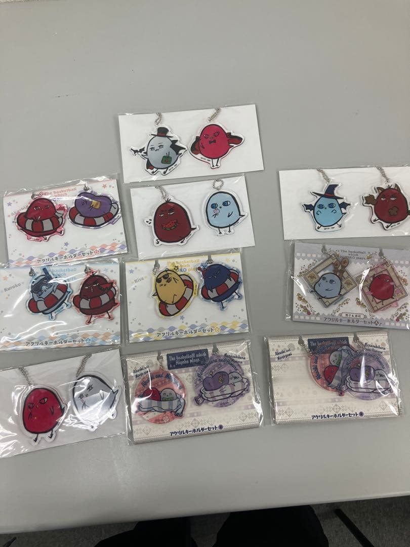 黒子のバスケ　ひよこ　アクリルキーホルダーセット
