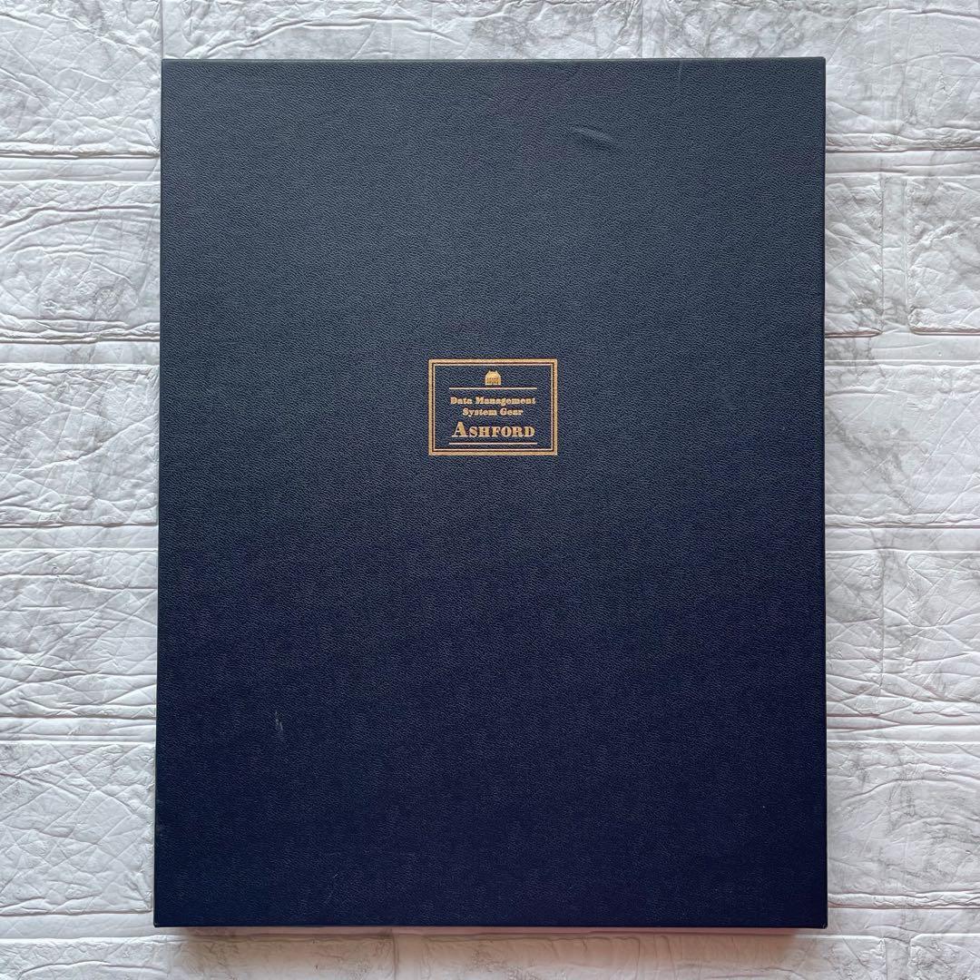 送料込み ASHFORD アシュフォード ソフトレザーファイル レインボーブリス