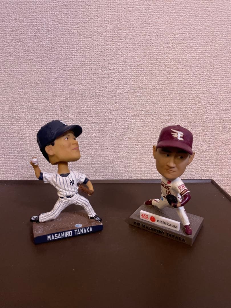 田中将大　ヤンキース&楽天イーグルスボブルヘッドセット