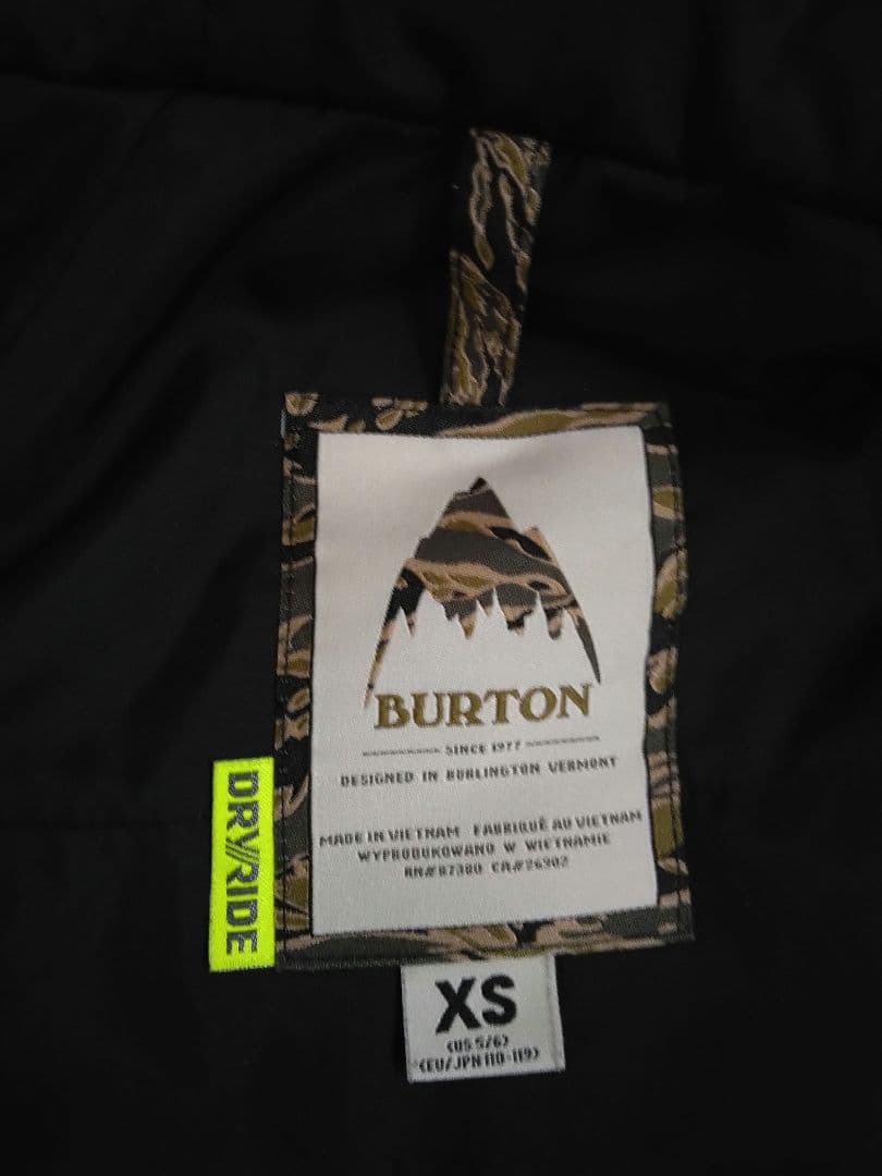 BURTON　ウエア上下セット