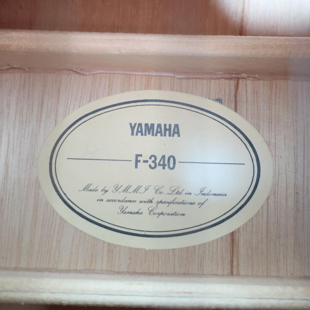 美品 YAMAHA F-340 アコースティックギター ケース付