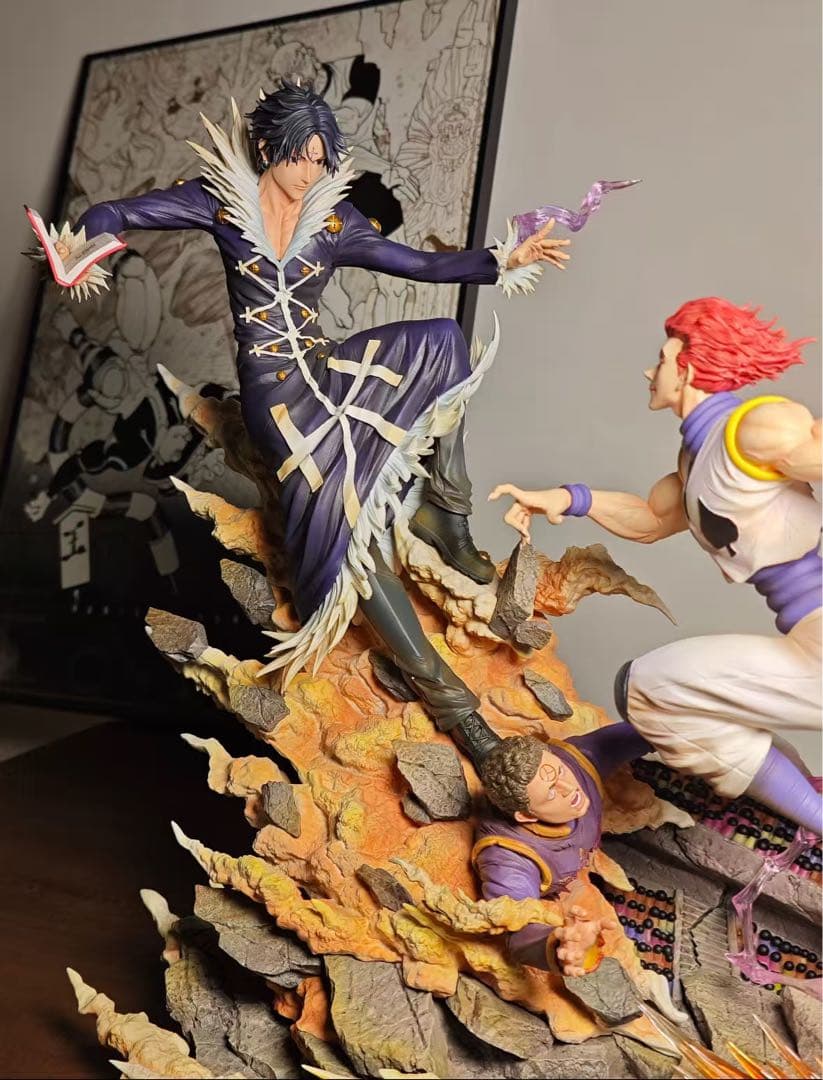 hunter×hunterクロロ＝ルシルフル ガレージキット ガレキスタチュー③