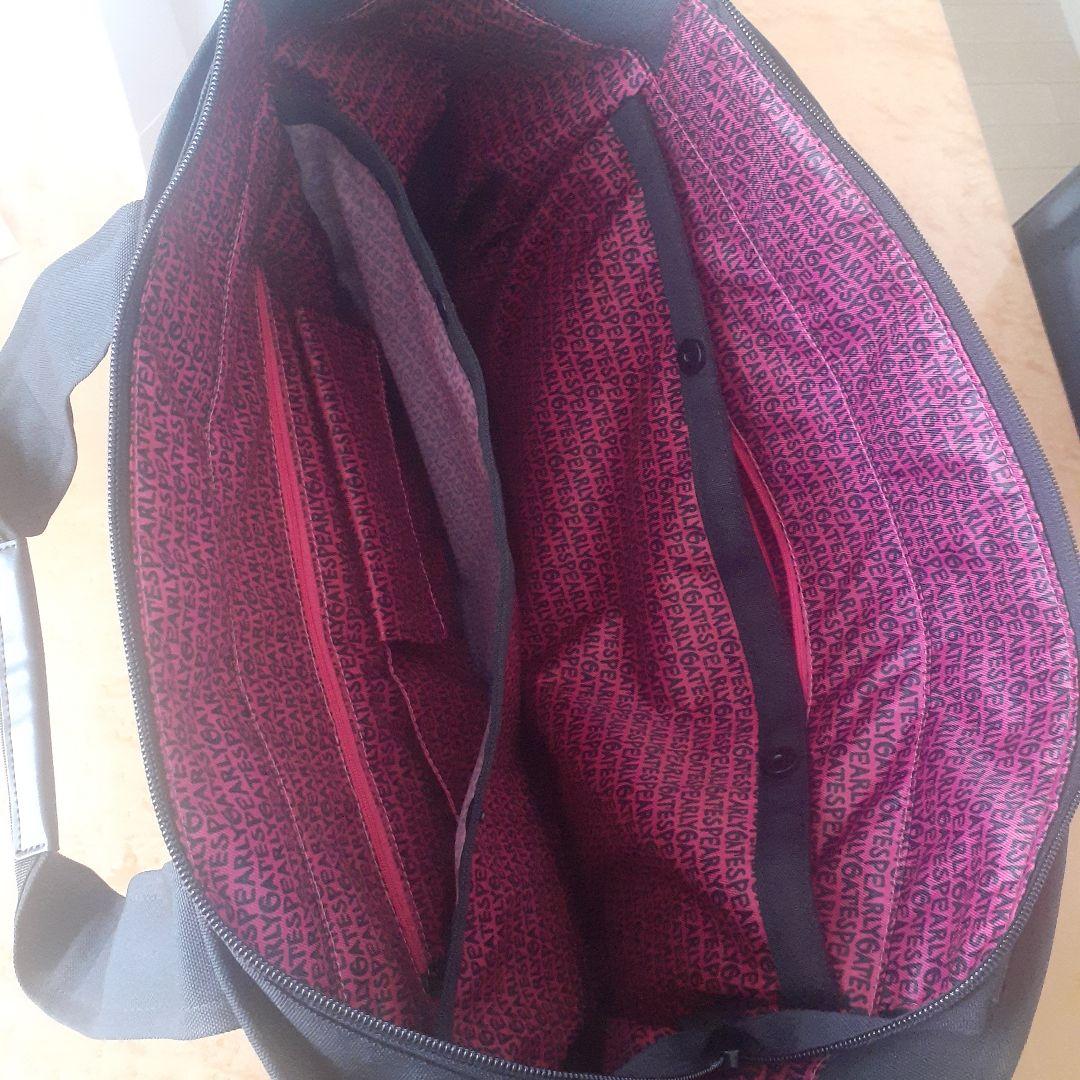 PEARLY GATES ブラックゴルフバッグ