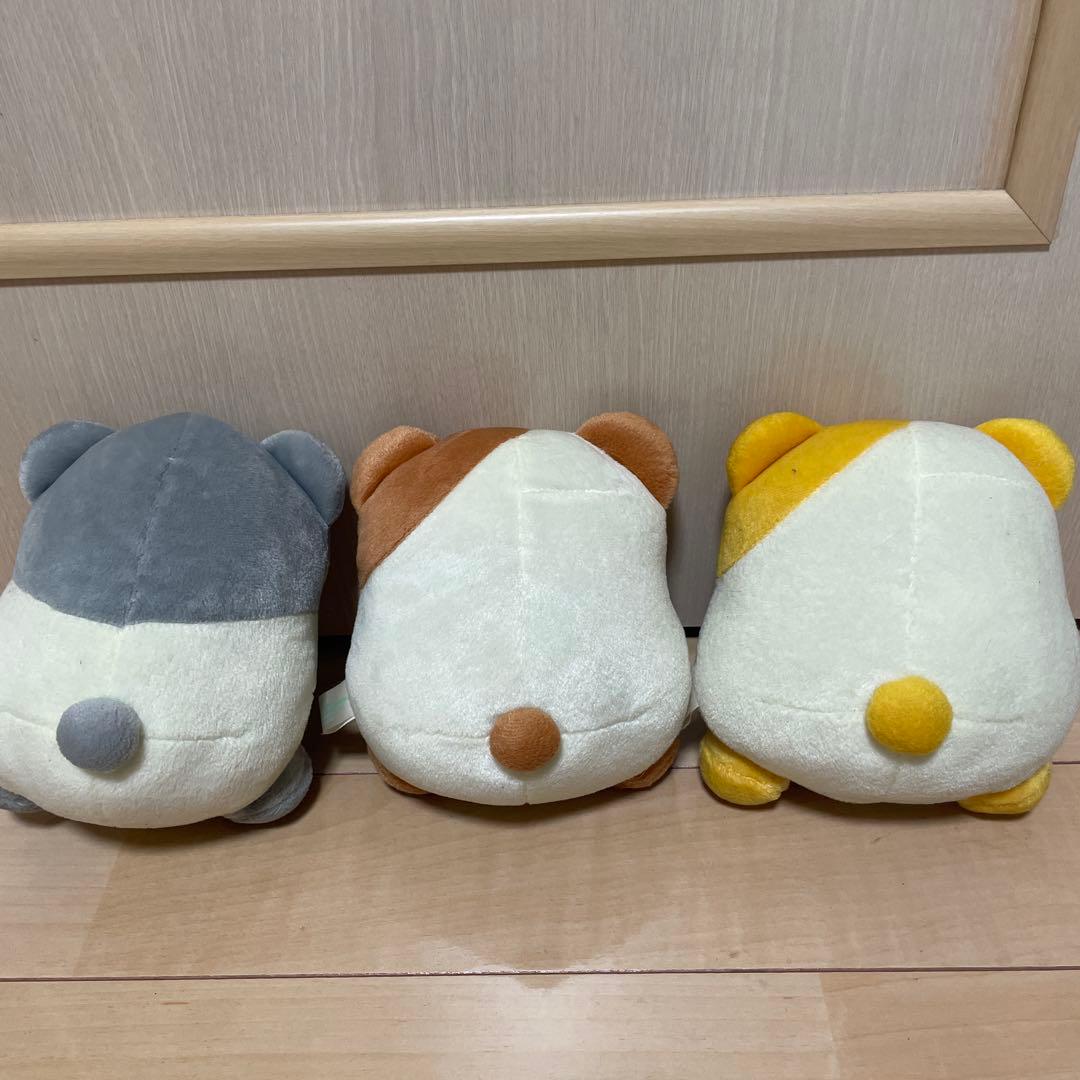 ☆potehamu サンエックス 当時物 ポテハムぬいぐるみ3体 San-X