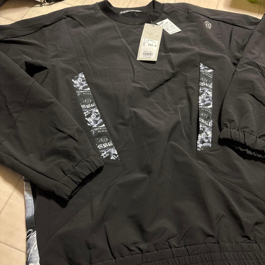 新品タグ付き⭐︎ ラッセルノゴルフ☆プルオーバー⭐︎サイズ5【L】定価37,400円