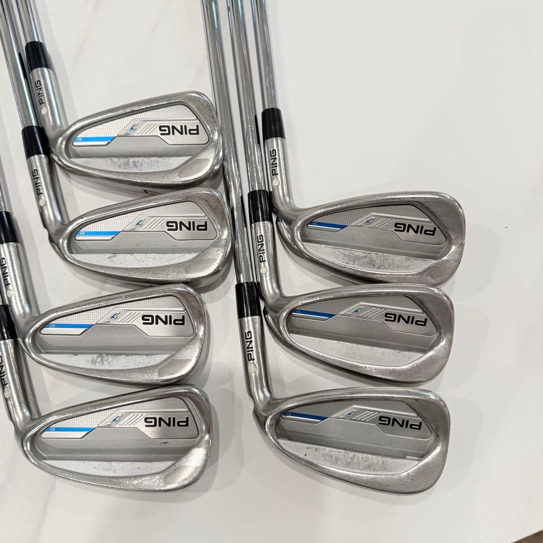 ピン　PING iアイアン 7本セット ホワイト