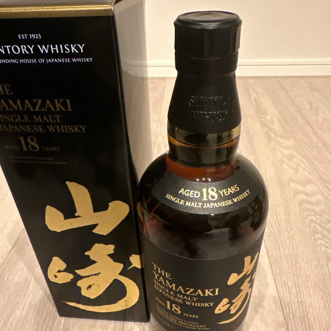 山崎 18年 シングルモルトウイスキー 700ml