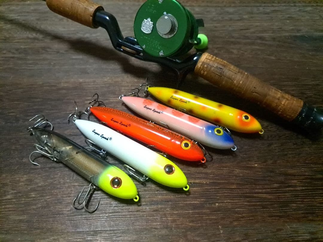 ヘドン　スーパースプーク　5色　5本セット