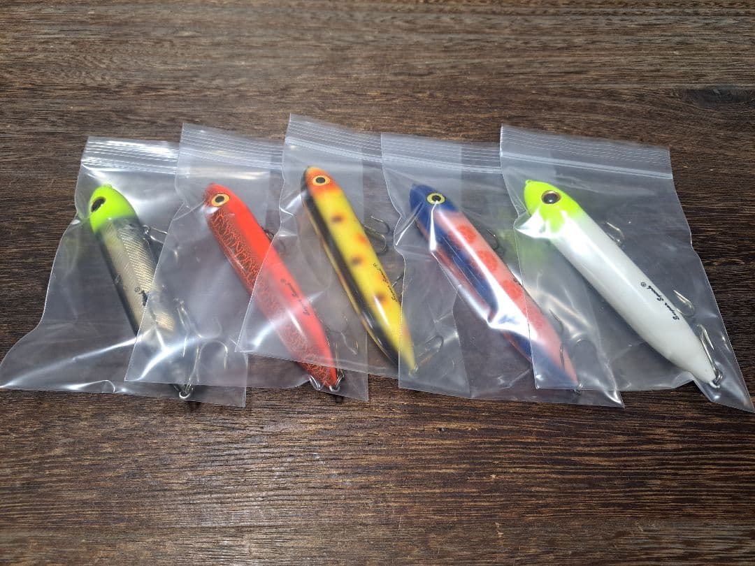 ヘドン　スーパースプーク　5色　5本セット