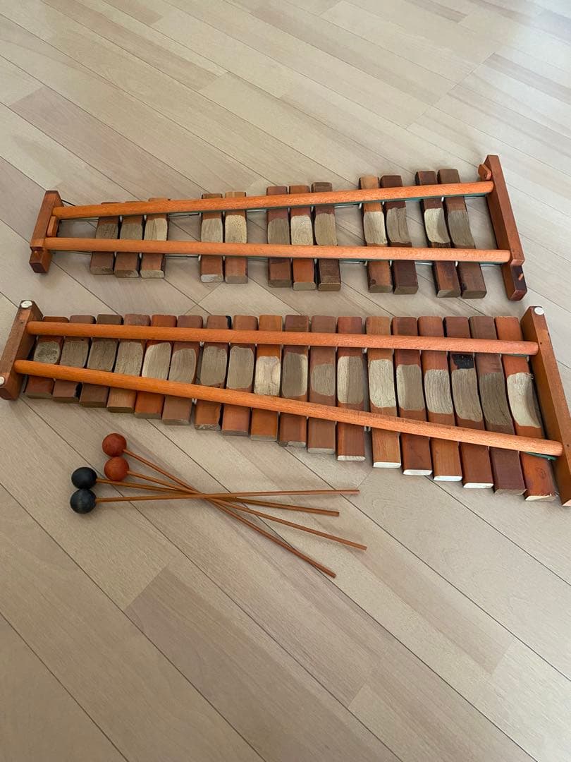 ヤマハ YAMAHA 木琴　158 30音 シロフォン マレット　昭和　レトロ