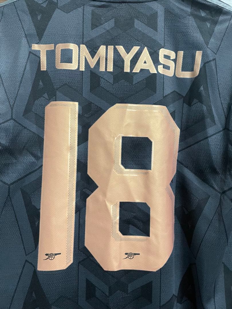 アーセナル22-23アウェイユニ冨安健洋