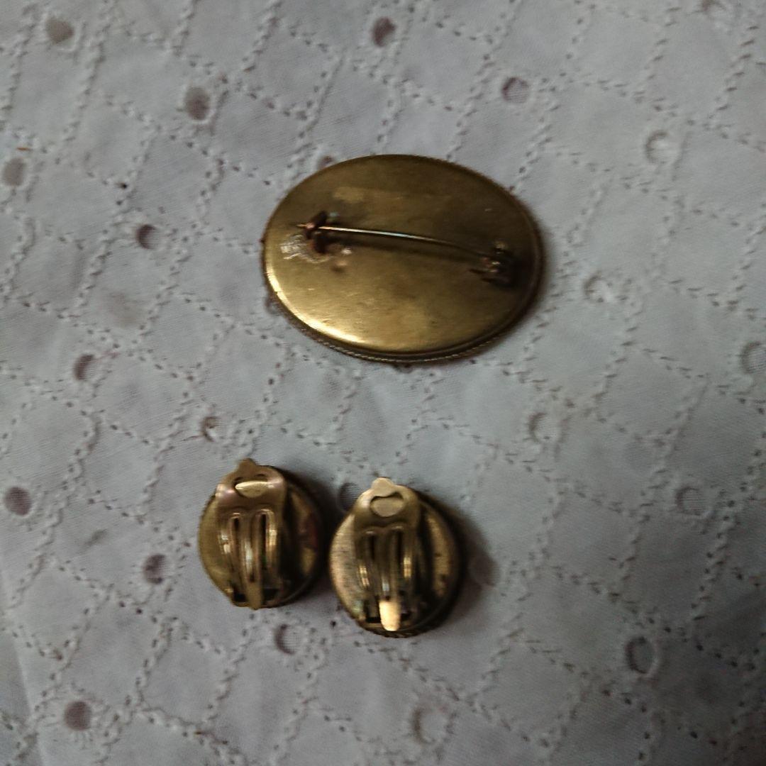 アンジョリーナジョリ様専門 マイクロモザイク ヴィンテージ ブローチ