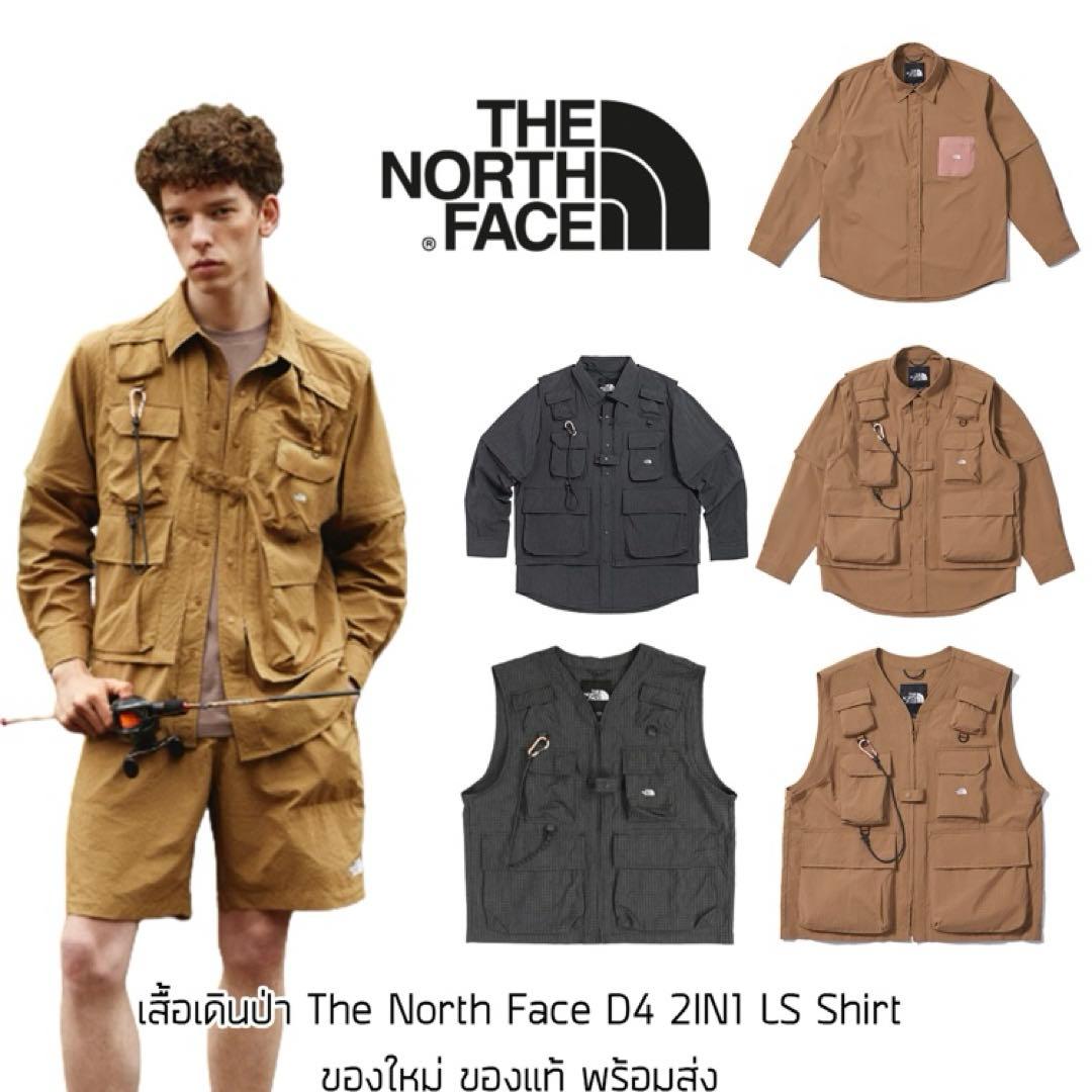 [日本未発売] ノースフェイス　2way シャツ ベスト 　メンズ M (US)