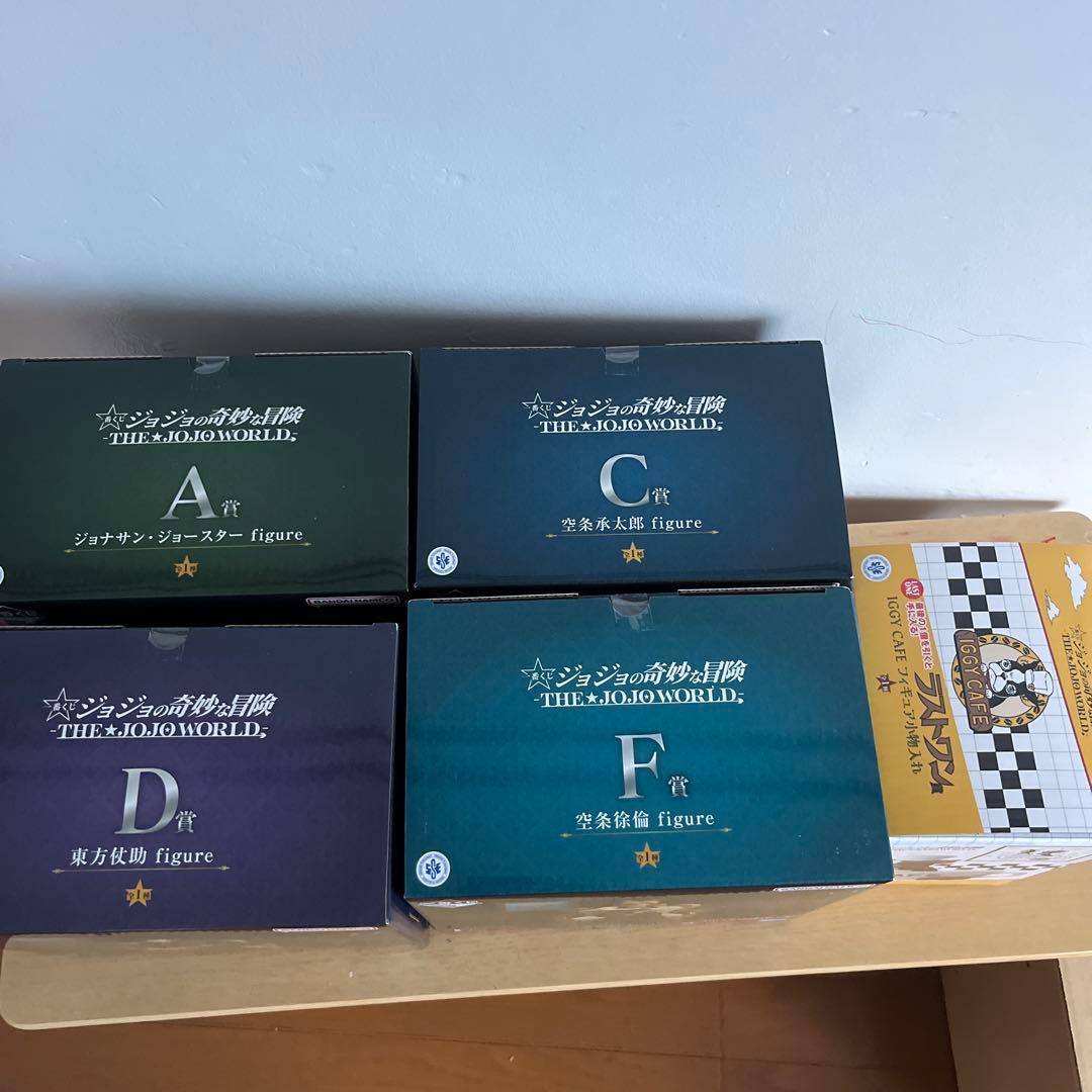一番くじ ジョジョの奇妙な冒険 ジョジョワールラストワン　セミコンプ　5点セット