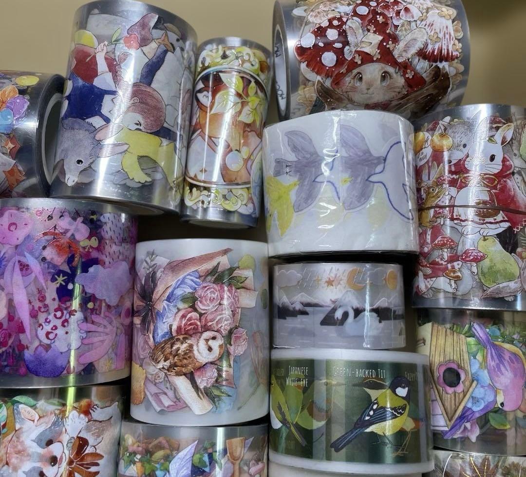 海外マスキングテープ　アニマル　まとめ売り（22）　動物