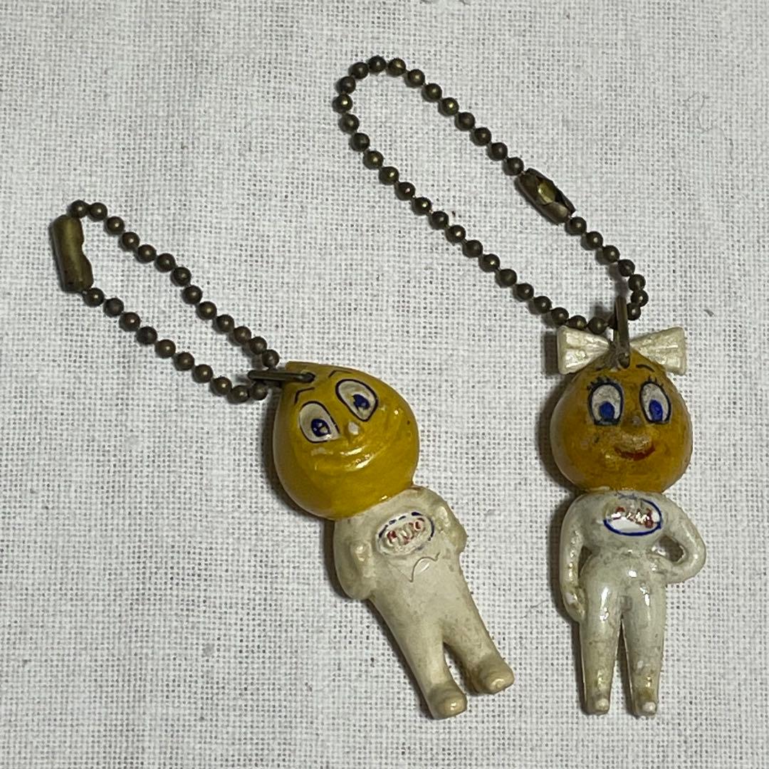 ESSO エッソボーイ ドロップボーイ オイルボーイ キーホルダー エッソガール