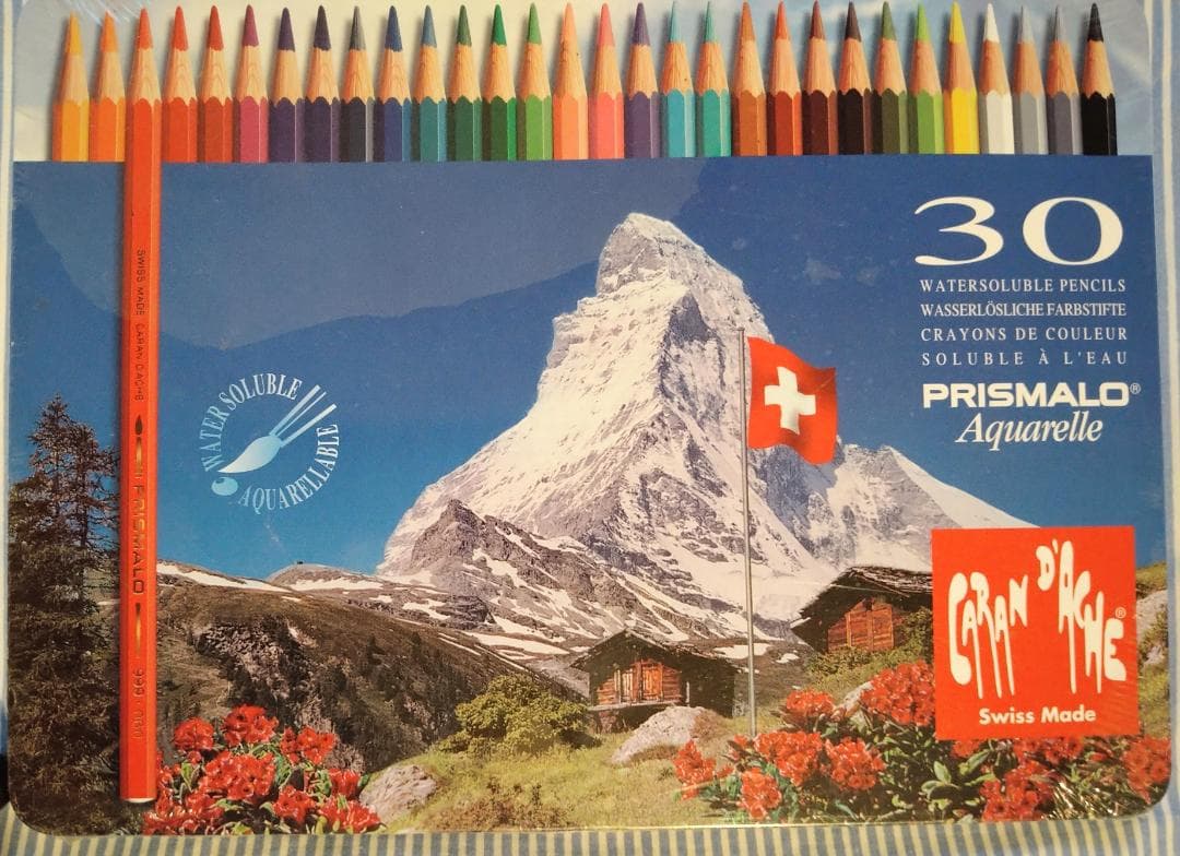 【新品未開封】カランダッシュ プリズマロアクアレル30色セット スイス製