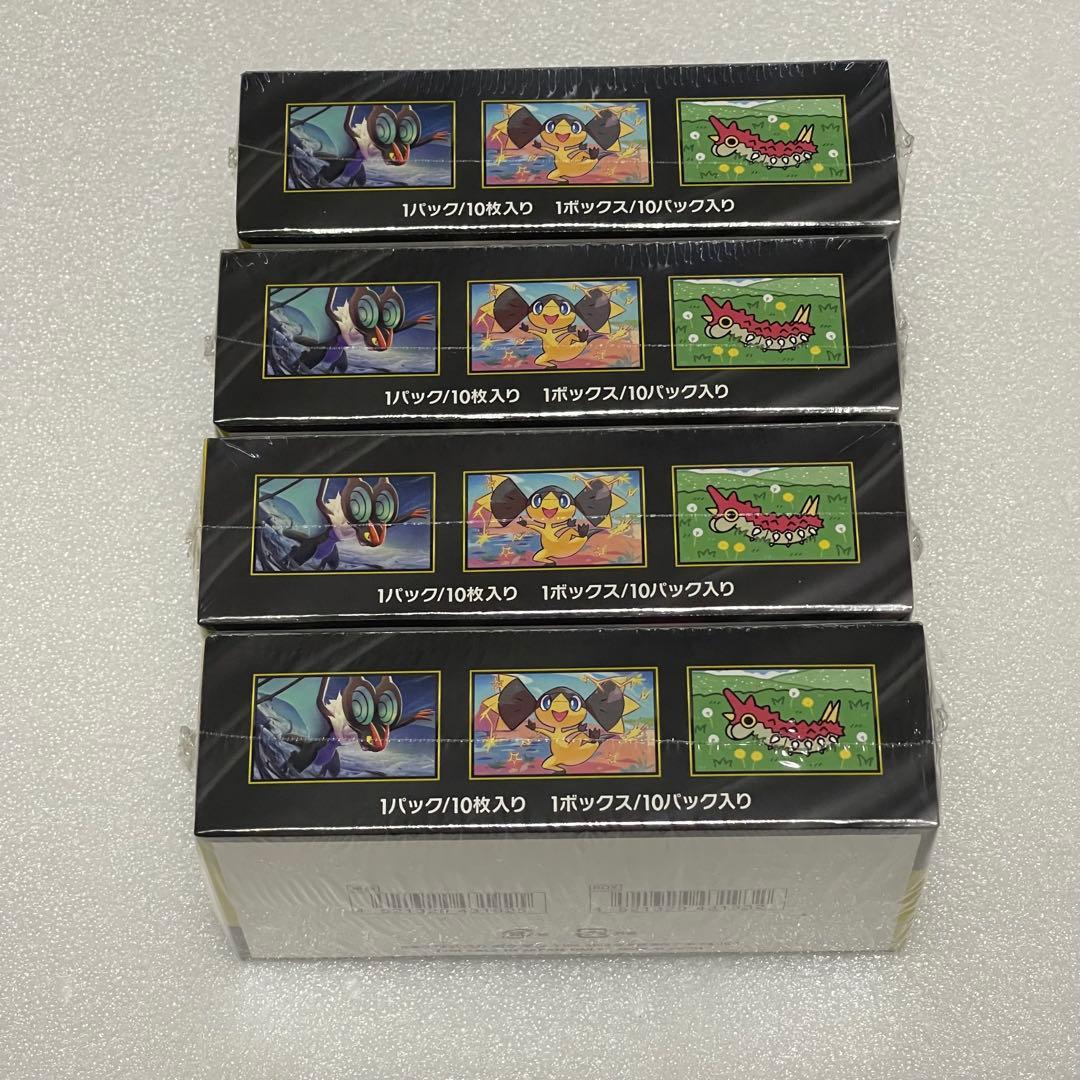 MEGAドリームex シュリンク付き　4ボックス　ポケモンカードゲーム