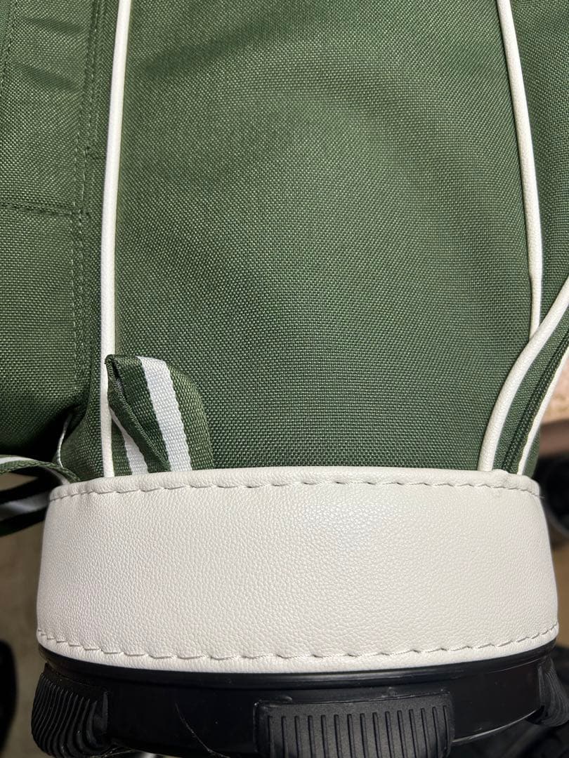 レアな美品Orobianco キャディーバッグ グリーン/ホワイト