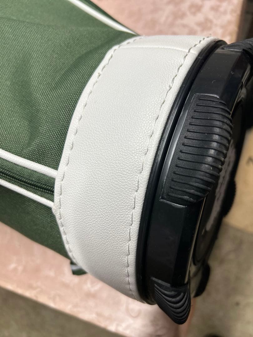 レアな美品Orobianco キャディーバッグ グリーン/ホワイト