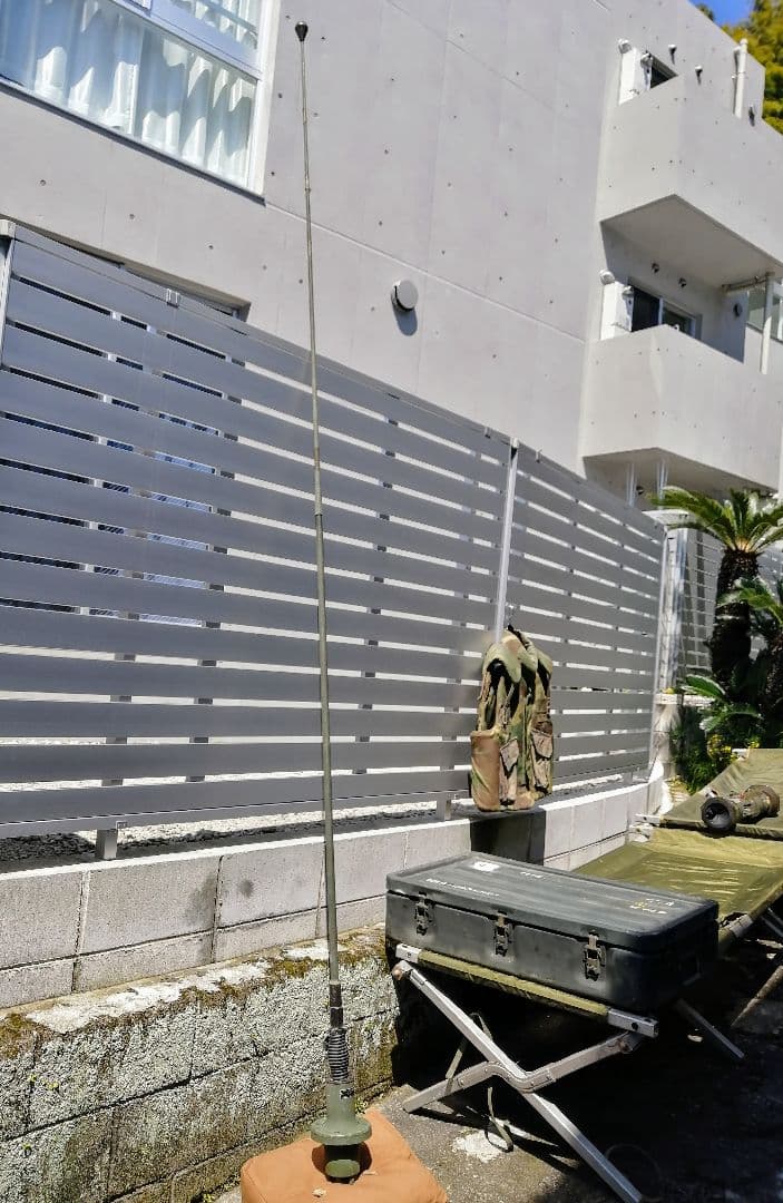 米軍　実物放出品 Hummer H1 アンテナホイップ＆マッチングコイルセット