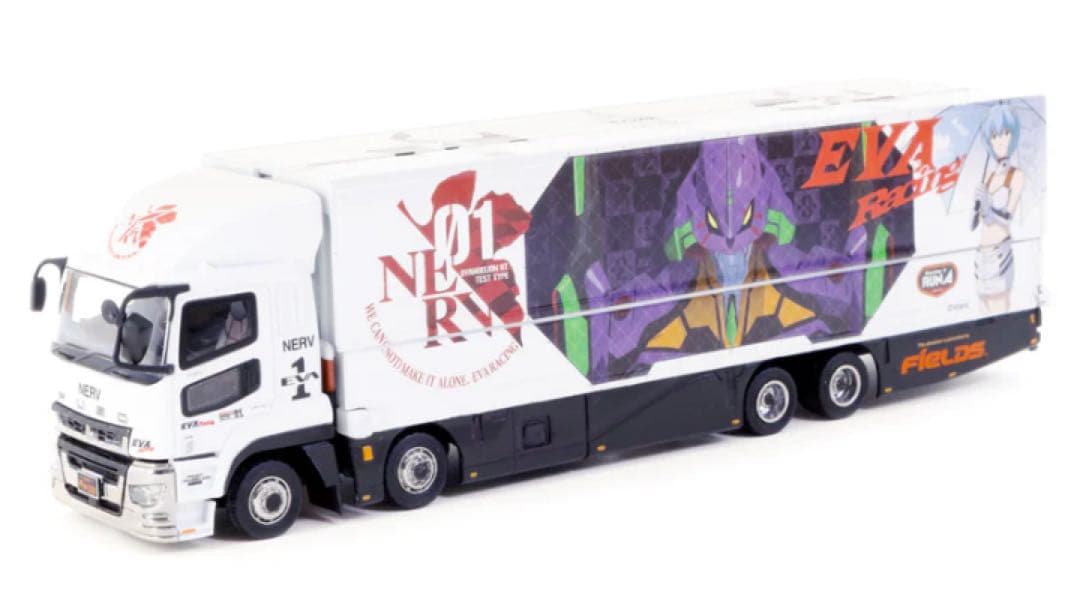 【新品】1/64 Mitsubishi Fuso EVA トラック ミニカー