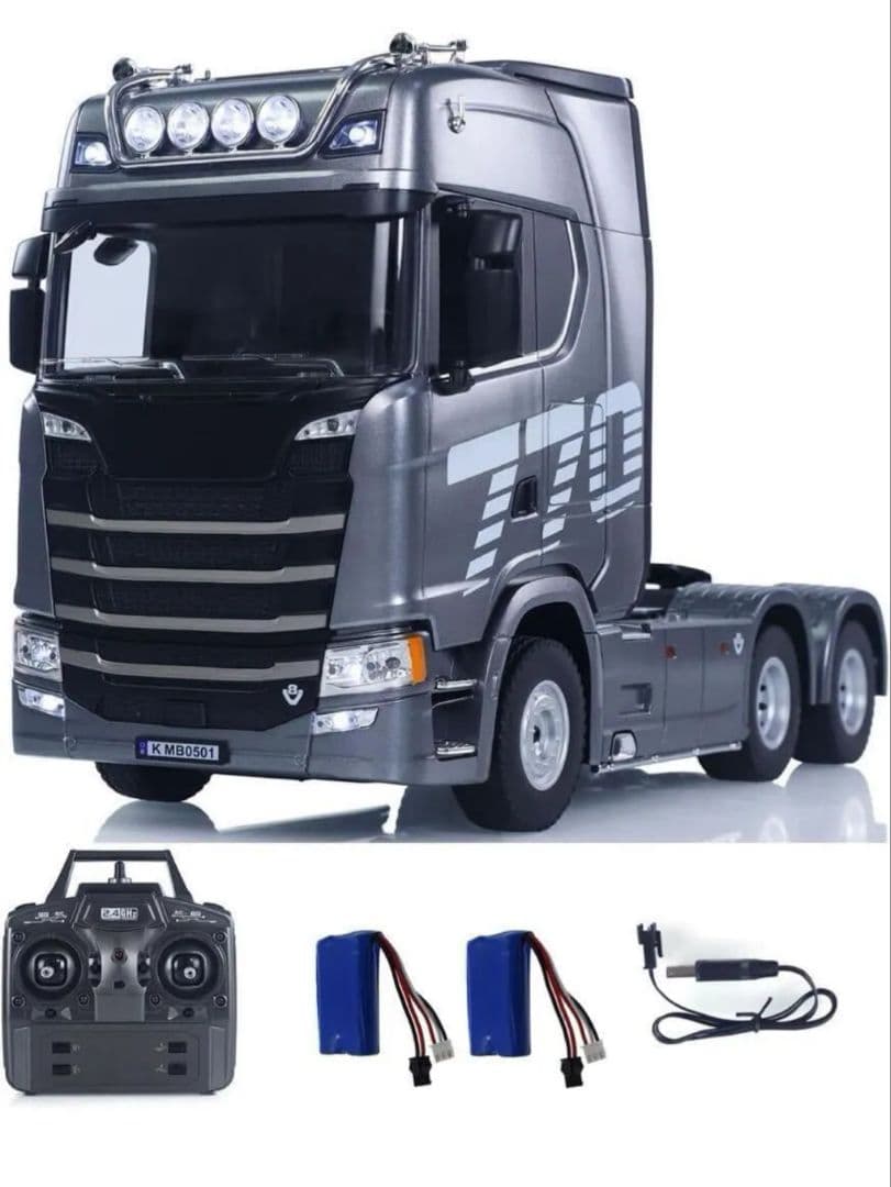 Huina1501 SCANIAトレーラーラジコン バッテリー2本付き