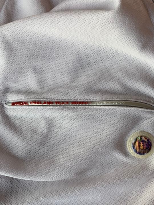 '06 イングランド レプリカユニ '05-'07着用 星付き希少 UMBRO