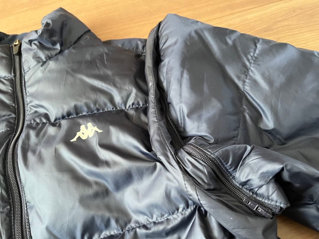 不定期値下げ カッパ Kappa 中綿 セットアップ ゴルフ ネイビーM