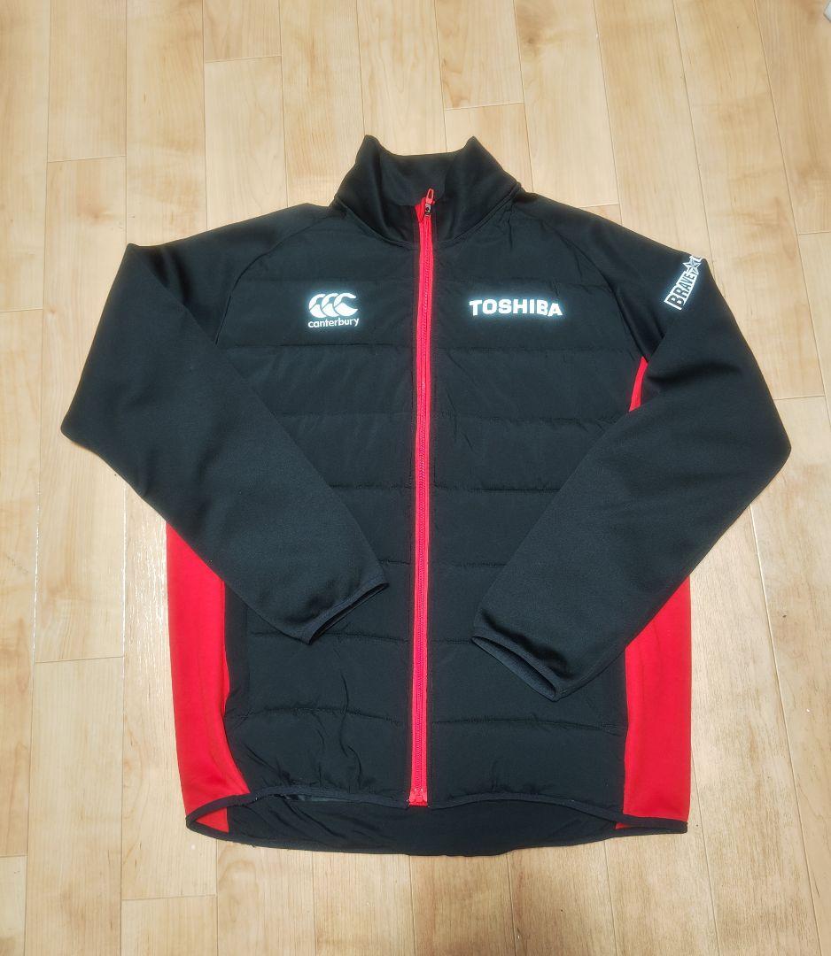 東芝ブレイブルーパス東京 ウォームアップウェア 3L 黒/赤