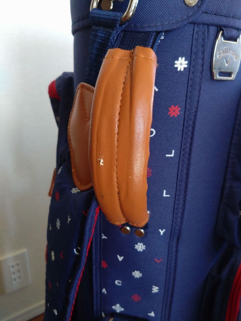 Callaway キャディバッグ ネイビー/レッド