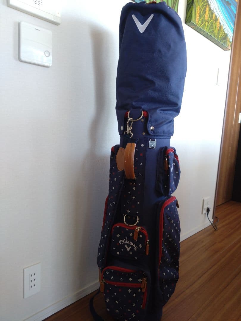 Callaway キャディバッグ ネイビー/レッド