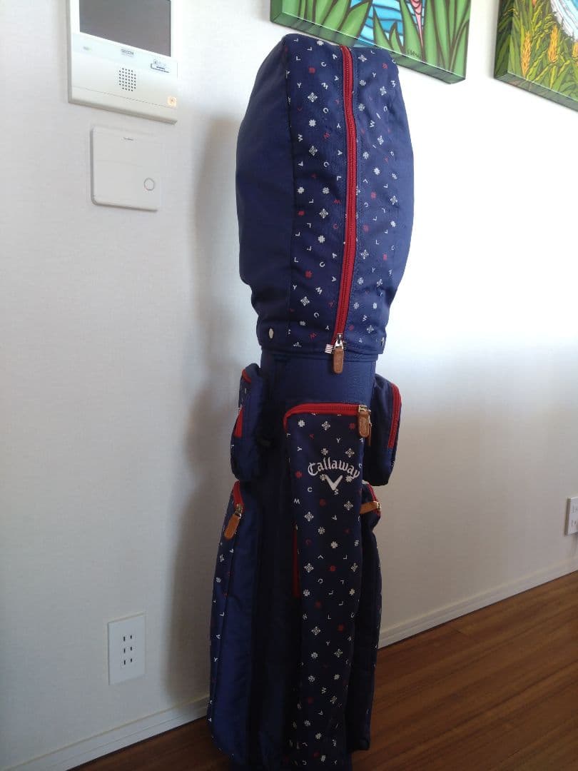 Callaway キャディバッグ ネイビー/レッド