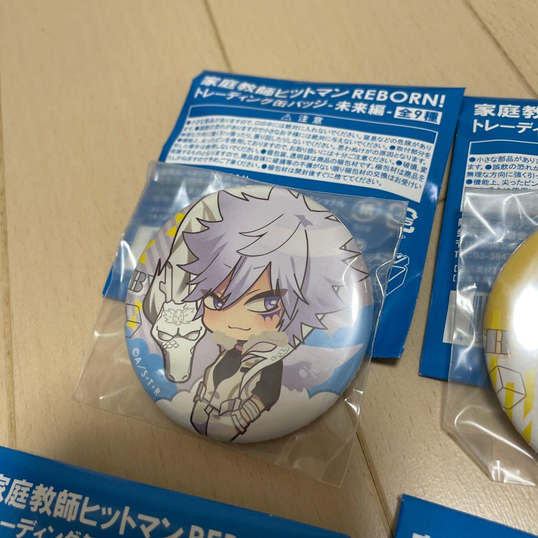 【全9種コンプ】家庭教師ヒットマンREBORN！トレーディング缶バッジ　未来編