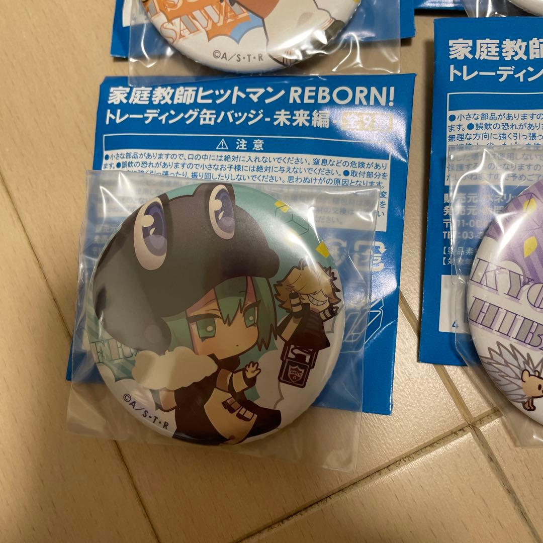 【全9種コンプ】家庭教師ヒットマンREBORN！トレーディング缶バッジ　未来編