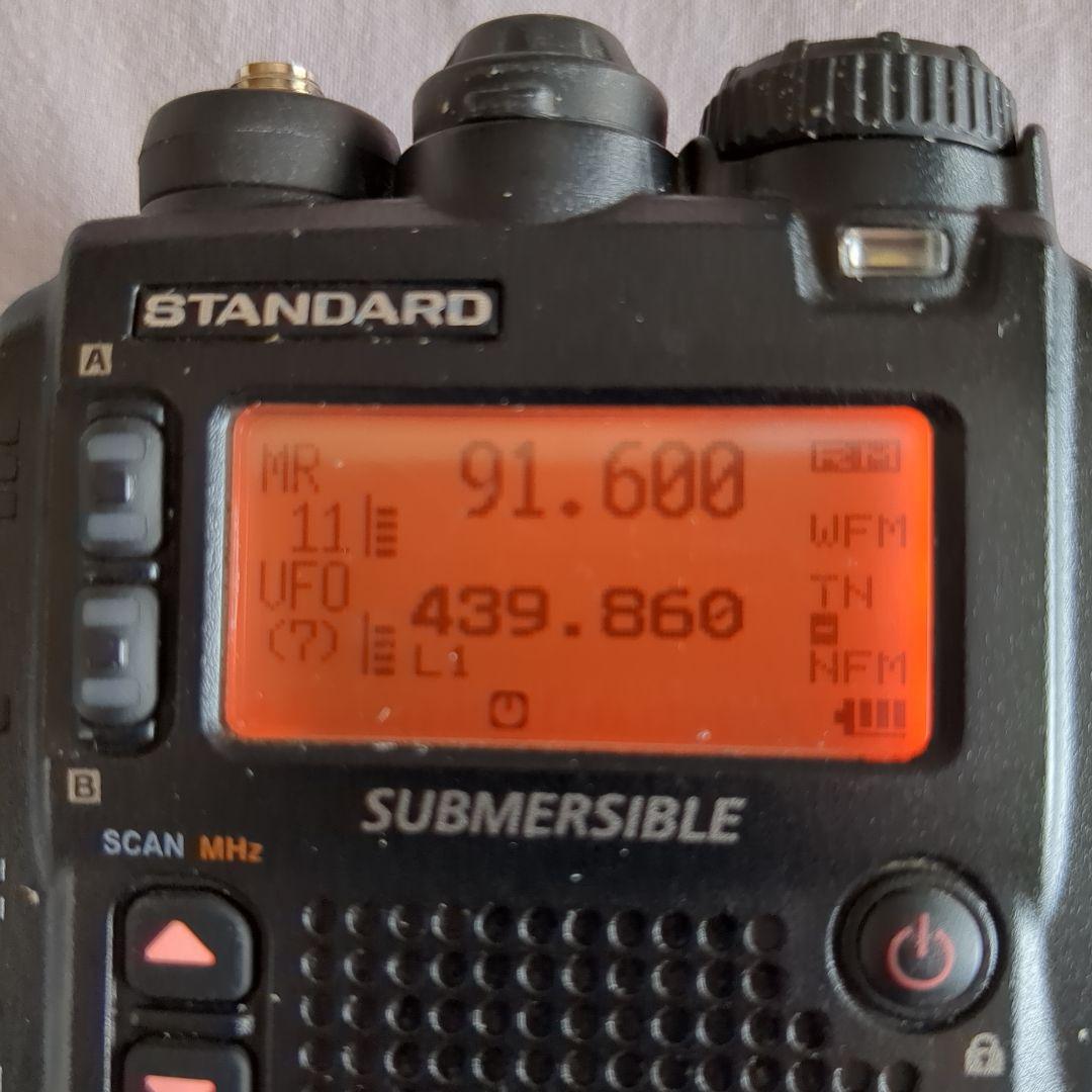 スタンダー VX-8D 50/144/430MHz トリプルバンド ５W 点検済