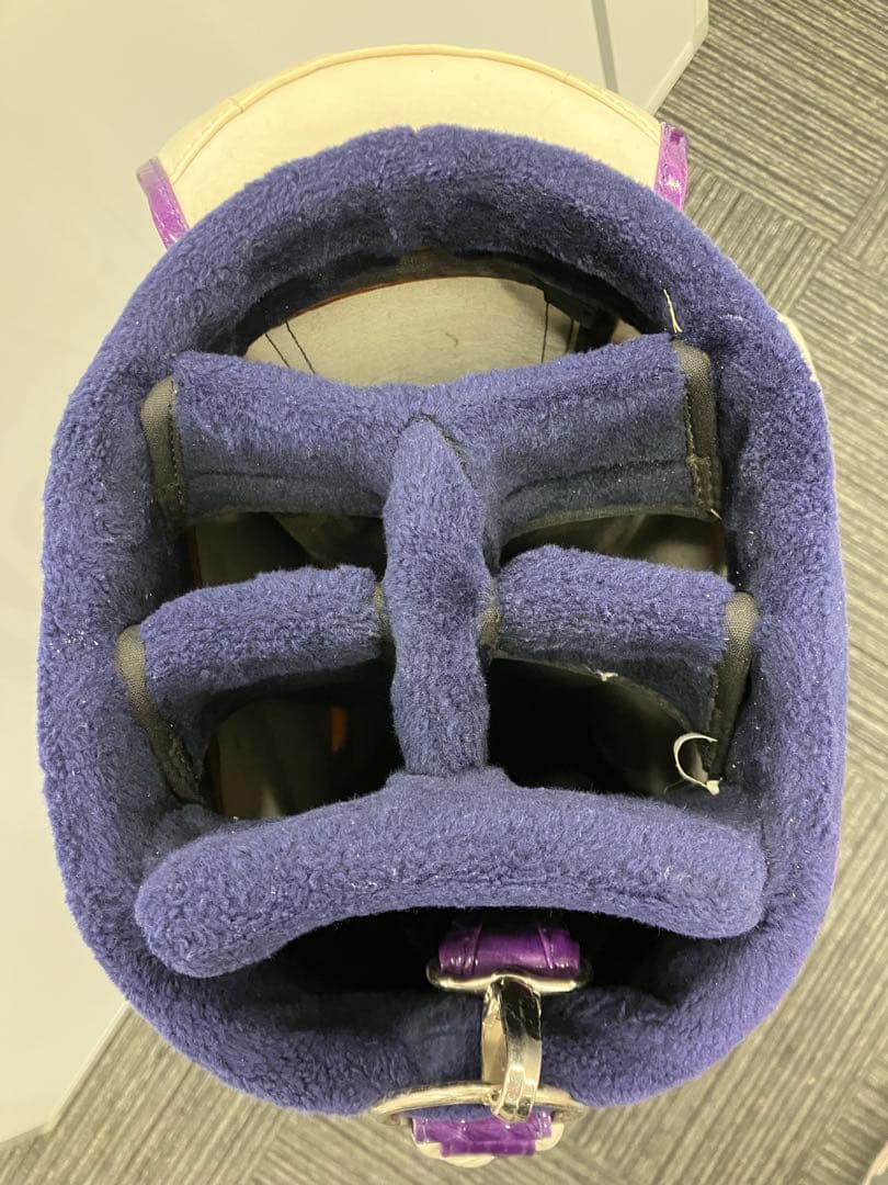 RODDIO ゴルフバッグ・キャディバッグ ホワイト/パープル　034