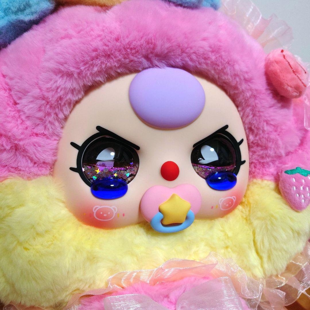 【最終値下げ！】Babythree　バッグ　お顔リュック　シークレット　ピンク