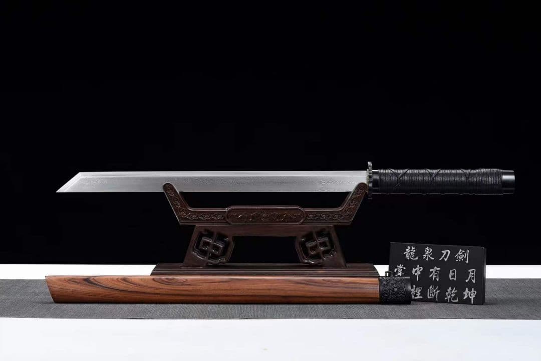 戦魂唐横刀（酸枝木タイプ）古兵器 武具　刀装具　日本刀　模造刀 居合刀 短刀